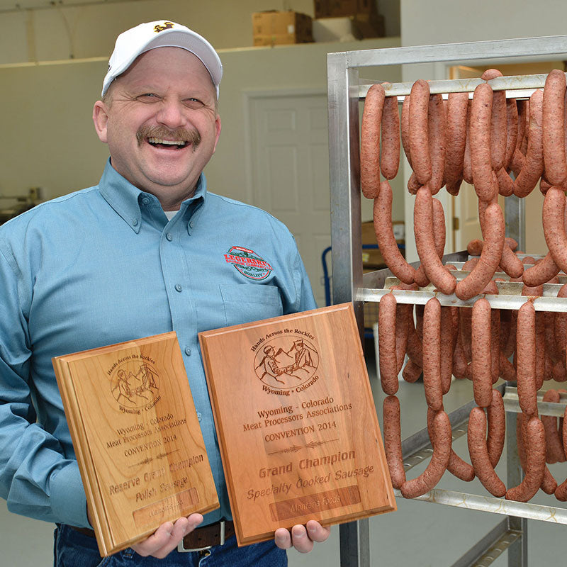 Local sausage maker grinds out two awards
