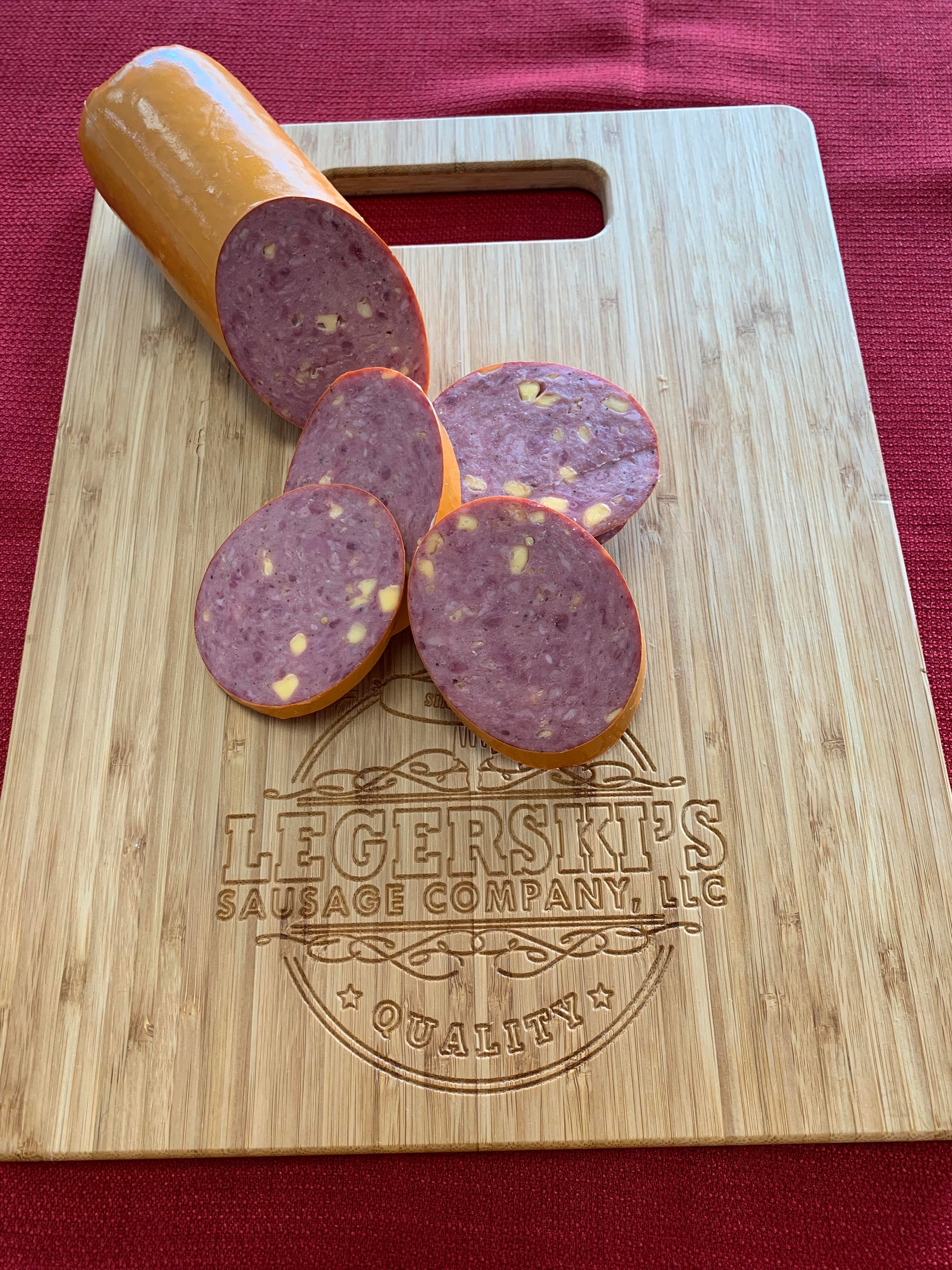 Jalapeño Cheddar Summer Sausage – Legerski Sausage Co., LLC